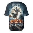 thumbnail image 2 of Happy Halloween Miniature Pinscher Witch Pumpkins Bats All Over Print 3D Baseball Shirt Mini Pin Dog Lover Softball Sport - 13012, 2 of 6