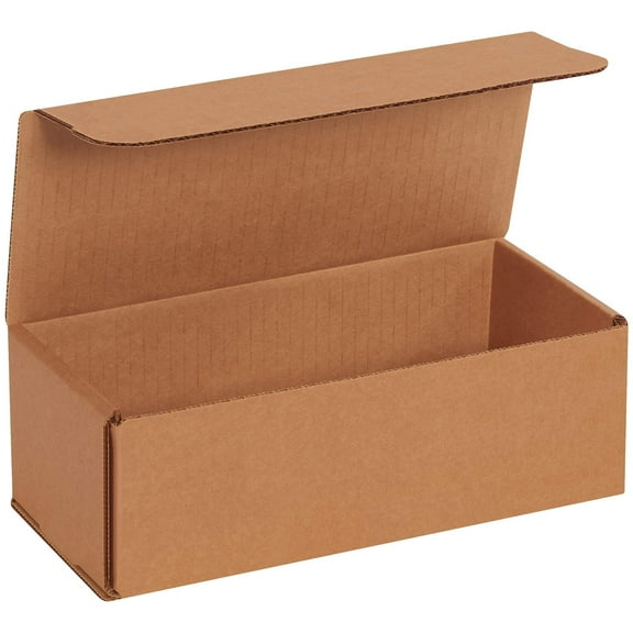 BOX USA BM943K Corrugated Mailers, 9" x 4" x 3", Kraft Pack of 50