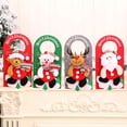 thumbnail image 4 of Cute Christmas Decorations For Home Christmas Door Hanging Pendants Santa Door Hanger Christmas Decorations For Home, 4 of 8