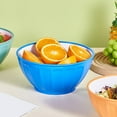 thumbnail image 5 of Homerr Square Plastic Bowl With Lid Transparent Plastic Bowl Stackable Square Plastic Bowl with Lid Large Opening Space Saving Meal Prep Salad Kitchen Supply, 5 of 9
