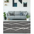 thumbnail image 6 of United Weavers Celestial Tirana Modern Geometric Accent Rug, Smoke, 3'3" x 4'11", 6 of 6