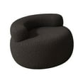 thumbnail image 2 of Reposapiés Sofá perezoso Sillón decorativo Mueble suave multifuncional Asiento portátil Negro, 2 of 9