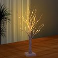 thumbnail image 2 of Encantadora lámpara de mesa de accesorios de decoraciones de luz de árbol de abedul para la mesa de la habitación del hogar, 2 of 6