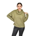 thumbnail image 1 of Sueter de punto cuello tipo cowl Roman Fashion /Juvenil, 31619 (Verde militar) verde oscuro CH, 1 of 5
