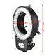 thumbnail image 2 of Anillo de luz LED de 144 cuentas, fuente de luz, lámpara de anillo ajustable luminosa para microscopio estéreo (negro) esquí esquí Gafas de esquí, 2 of 5