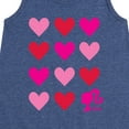 thumbnail image 3 of Barbie - Heart Grid - Toddler and Youth Girls A-line Dress, 3 of 5