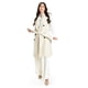 thumbnail image 1 of Chaleco Teddy con cinto Roman Fashion /Juvenil, 123 (Hueso) beige CH, 1 of 6