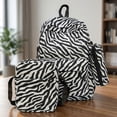 thumbnail image 3 of HUISZJ 3-In-1 School Bag Set, Cow Pattern Bookbag with Lunch Box, School Backpack Set for School Women College (Style 2), 3 of 7