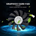 thumbnail image 2 of Enfriador de GPU HA8010H12F-Z de 75 mm y 2 pines para GTX1050Ti, ventilador doble para Geforce GTX 1050Ti GTX-1050-Ti-4GT-OC (1 unidad), 2 of 8