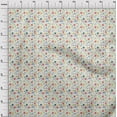 thumbnail image 4 of oneOone Silk Tabby White Fabric Asian Retro Floral Craft Projects Decor Fabric Printed By The Yard 42 Inch Wide, 4 of 4
