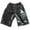 Black, variant on WERYOUNG Boys Girls Shorts Summer Loose Metallic Shiny Elastic Waist Athletic Shorts Breathable Sports Shorts,Black,18-24 Months