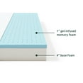 Rest Haven 5 inch Gel Memory Foam Mattress, King