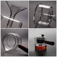thumbnail image 2 of Miangastore Transparent Glass Tea Kettle with Comfortable Handle 410ml for Home Use and Gifts, 2 of 8