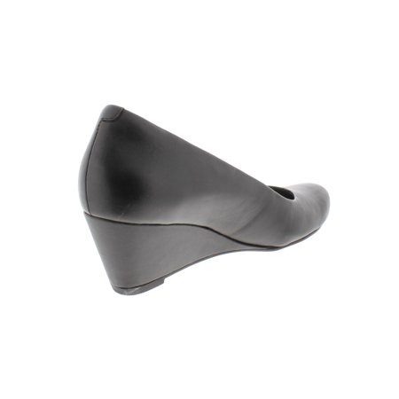 clarks flores tulip leather wedges