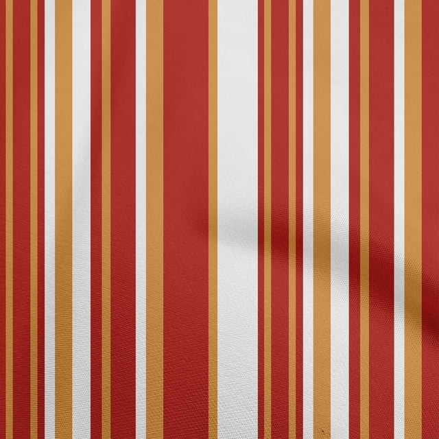oneOone Polyester Spandex Red Fabric Stripes Sewing Material Print Fabric By The Yard 56 Inch Wide-FQ