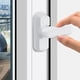thumbnail image 2 of Bloqueador de marco para ventana, 4 piezas, antirrobo, para puertas y ventanas, aleación de zinc fundido, bloqueador de marco, cerradura empotrada, 2 of 5