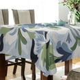 thumbnail image 5 of Yayeee Tablecloths 54" x 54" Rectangle Wrinkle Resistant Party Table Cover, Green Floral, 5 of 8