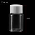 thumbnail image 2 of Botella de Reactivo de Laboratorio de Boca Ancha de Plástico Uxcell 30ml/1oz 50 Contenido, 2 of 5