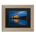 thumbnail image 2 of Trademark Fine Art "Eilean Donan Castle" Canvas Art by Michael Blanchette Photography Black Matte, Birch Frame, 2 of 3