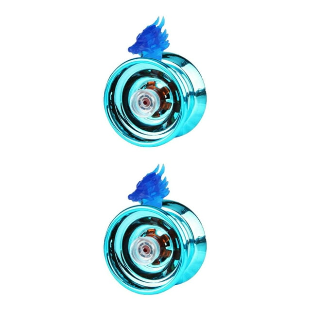 ZheElen Accessoires pour Cordes Tour de Base pour Enfants et Adultes Performance Améliorée Réactif Alliage Bleu 5.7 x 5.7 x 4.1cm 2Ensemble