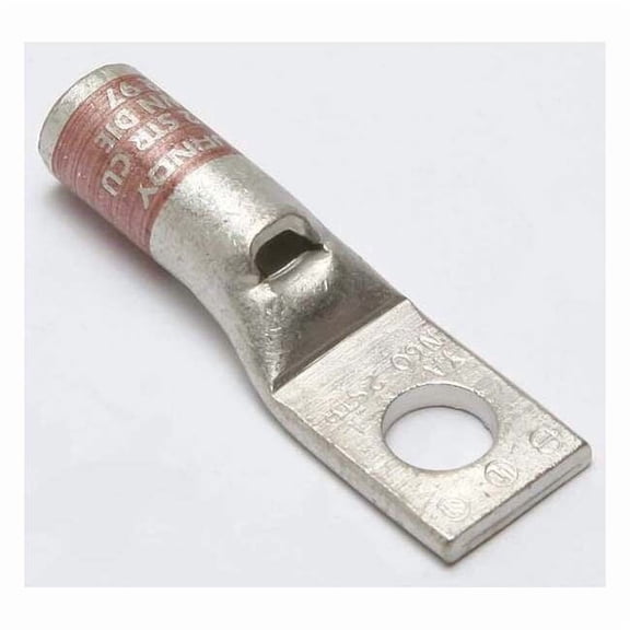 Burndy OneHoleLugCmprsnConn,STD,Brown,10 YA2CLBOX