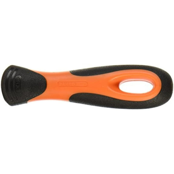 BAHCO® Ergo™ Oval Shaped Bi-Molded File Handles, 10pcs Size 06. For Rectangular Shape Files (Flat, Hand, Mill, etc.) & Half-Round Files With 6mm or 15/64" Tang. 10 Handles, Williams® # BAH94850610