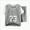 Grey, variant on Gerichy Toddler Boys Clothes Baby Boy Outfit Sets Number 23 Summer Children Short Sleeve Sports Suit Fashion Boys Girls Basketball Training Clothes Sets Quickly Dry Through Thin Boy Outwear