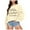 Beige, variant on Fiaer Womens Pullover Sweatshirts Christmas Cute Funny Graphic Plus Size Crew Neck Long Sleeve Baggy Casual Fashion Tops White XL