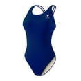 thumbnail image 1 of TYR Sport Girl's Solid Maxback Swim Suit (Navy, 22), 1 of 3