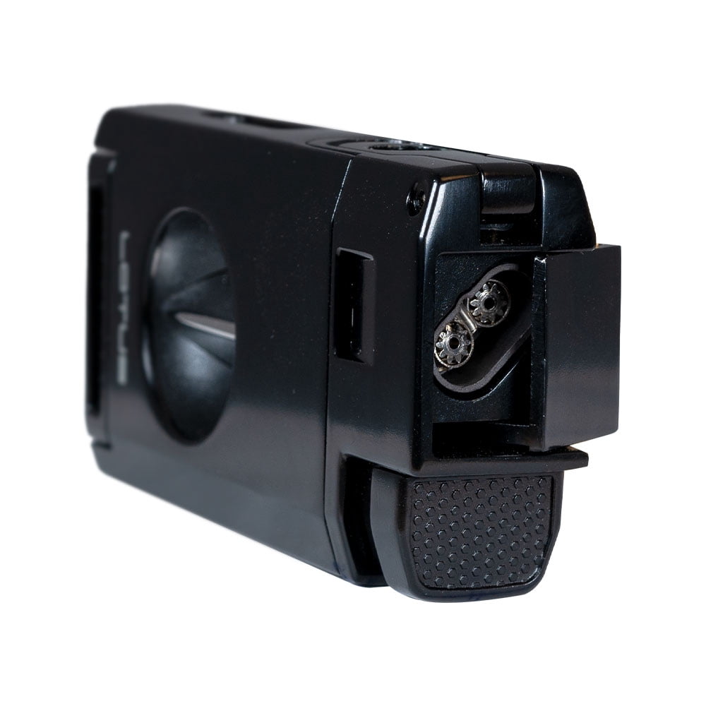 Lotus Excalibur Double Torch Lighter with 2 Cutters - Black