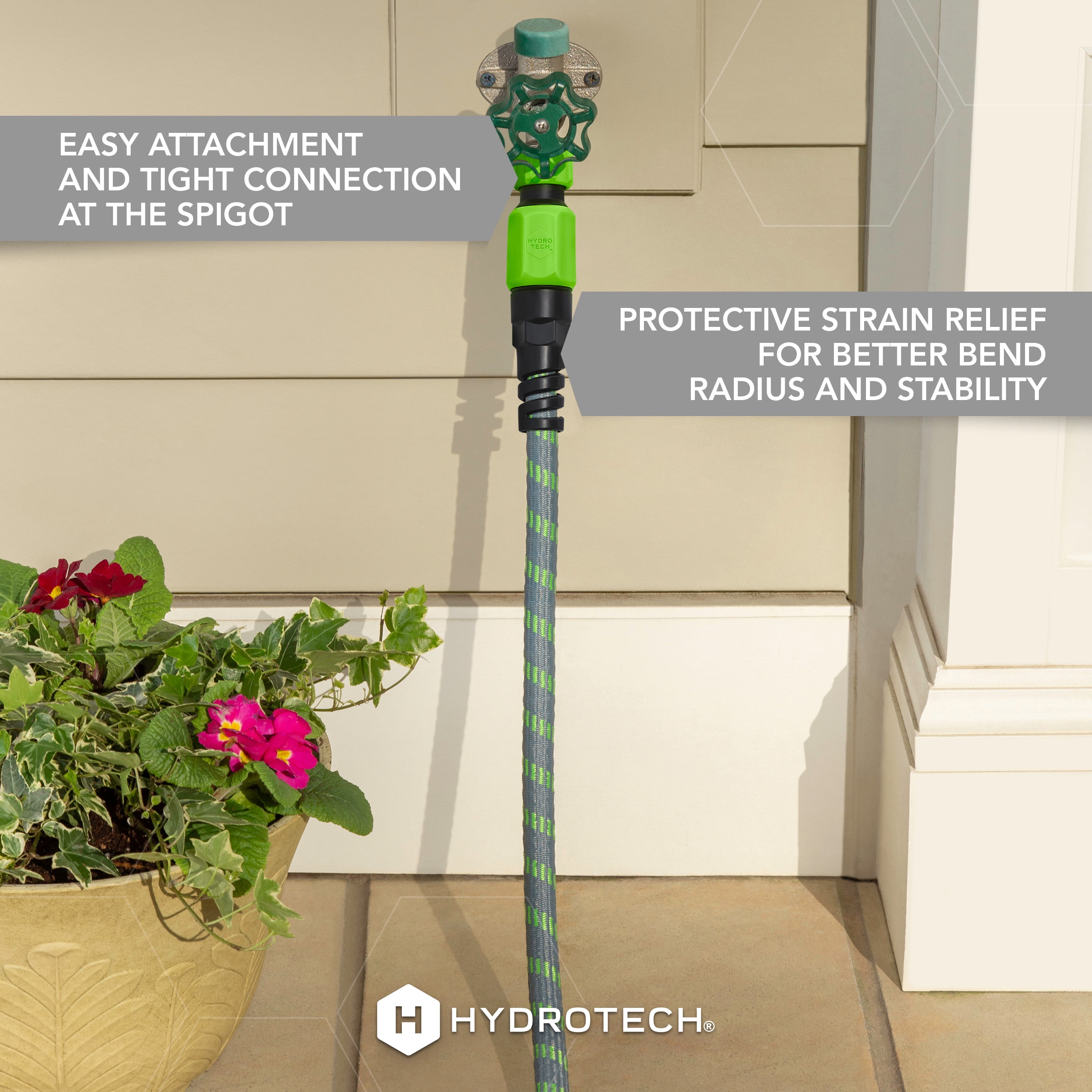 HydroTech Burst Proof Expandable Garden Hose - Water Hose 5/8 in Dia. x 50 ft.