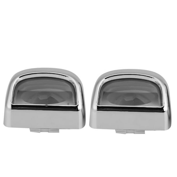Ccdes License Plate Light Lens,Pair of Replacement Rear Bumper License Plate Light Lens for