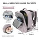 thumbnail image 2 of Mochila de viaje WONHOX Carry on para mujer y hombre Lotus Pink, 2 of 7