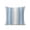 Blue gray, variant on Outdoor Pillows Waterproof, Blue Gray Stripes Bedding Throw Pillows with Insert for Couch Sofa Bed, Contemporary Minimalist Abstract Lines 18x18 Inch Pillowcases Decorative Patio Pillow Set of 1
