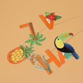thumbnail image 1 of 2 unids/set Hawaii Party Banner delicado Prime Chic suministros para fiestas decoración colgante banderines F, 1 of 2