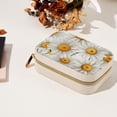 thumbnail image 7 of Little Daisy Velvet Portable Earring Organizer Box with Removable Compartment - Ideal Travel Organizer and Jewelry Box Gift, 7 of 7