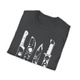 thumbnail image 5 of Halloween Knives, Gildan Unisex Softstyle T-Shirt, Graphic Tee, S-3XL, 5 of 5