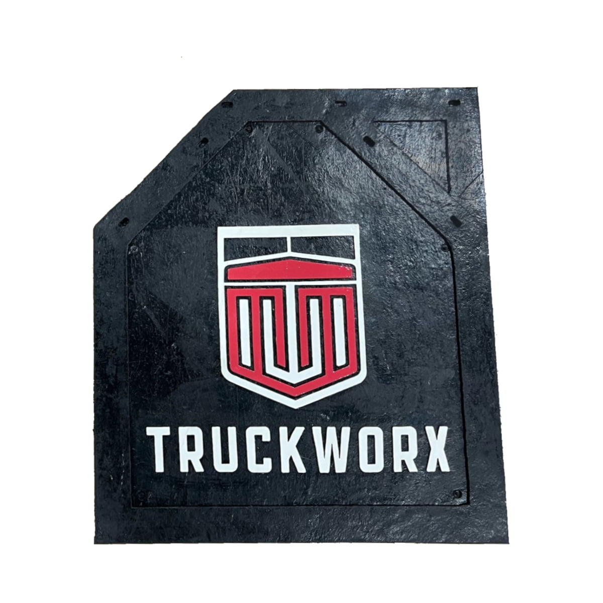 Truckworx 24" x 27" Angled Mud Flaps | 1/2" Thick - Set of 2