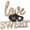 Love is Sweet, variant on Country Sentiment Word Block Sign