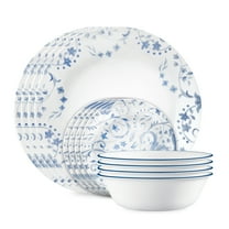 Corelle Darlington 12-Piece Glass Dinnerware Set (Service for 4)