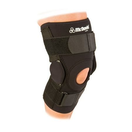 UPC 029369422025 product image for McDavid Level 3 Knee Brace w/Dual Disk Hinges - Black | upcitemdb.com