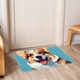 thumbnail image 6 of Corgi Dog Polyester Non-Slip Machine Washable Indoor Door Area Office Rug, 6 of 6