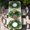 Green Beige, variant on St Patricks Day Table Cloths for 8 Foot Rectangle Tables, Spring Gold Coin Green Shamrock on Linen Patio Waterproof Elastic Fitted Tablecloths, Washable Rectangular Table Cover for Camping