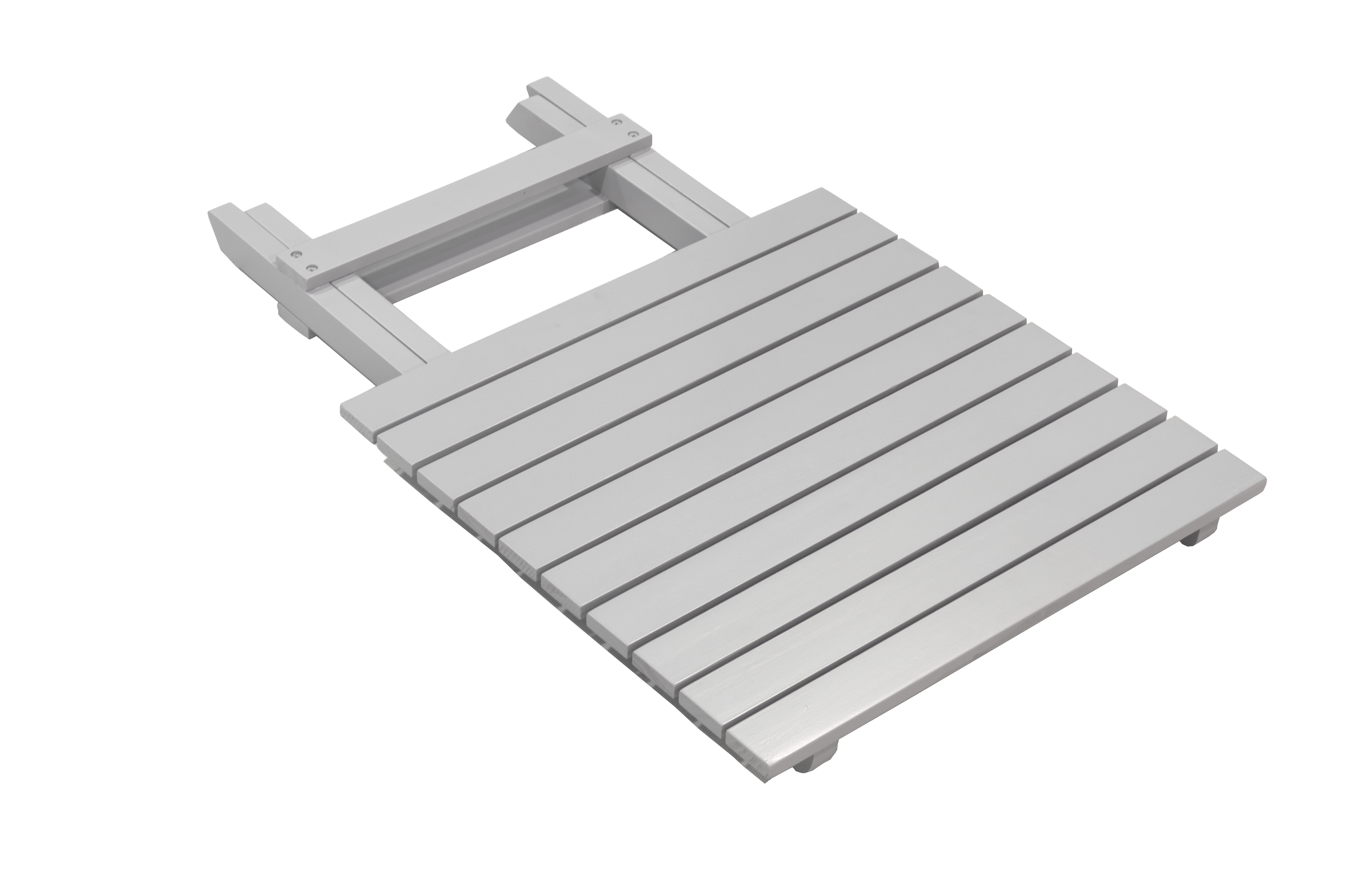 Donglin Square Folding Side Table, Gray