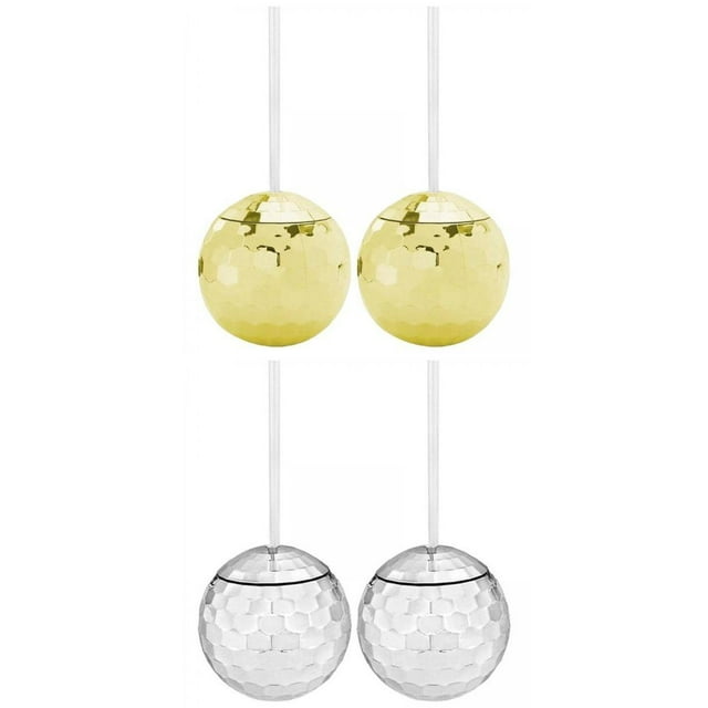 4 Piezas De 20 Onzas De Bola De Discoteca, Copa De Cóctel, Botella De Té Para Bar, Copa De Vino
