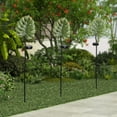 thumbnail image 3 of Hometrends Leaf Solar Stake - Green, 3 of 7
