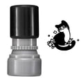 thumbnail image 1 of Outdor 5ml Cat Pattern Stamp Counts Round Self Inking Stamp Stamp For Journals Scrapbook Cards & Teacher Black Cats Decorative, 1 of 5