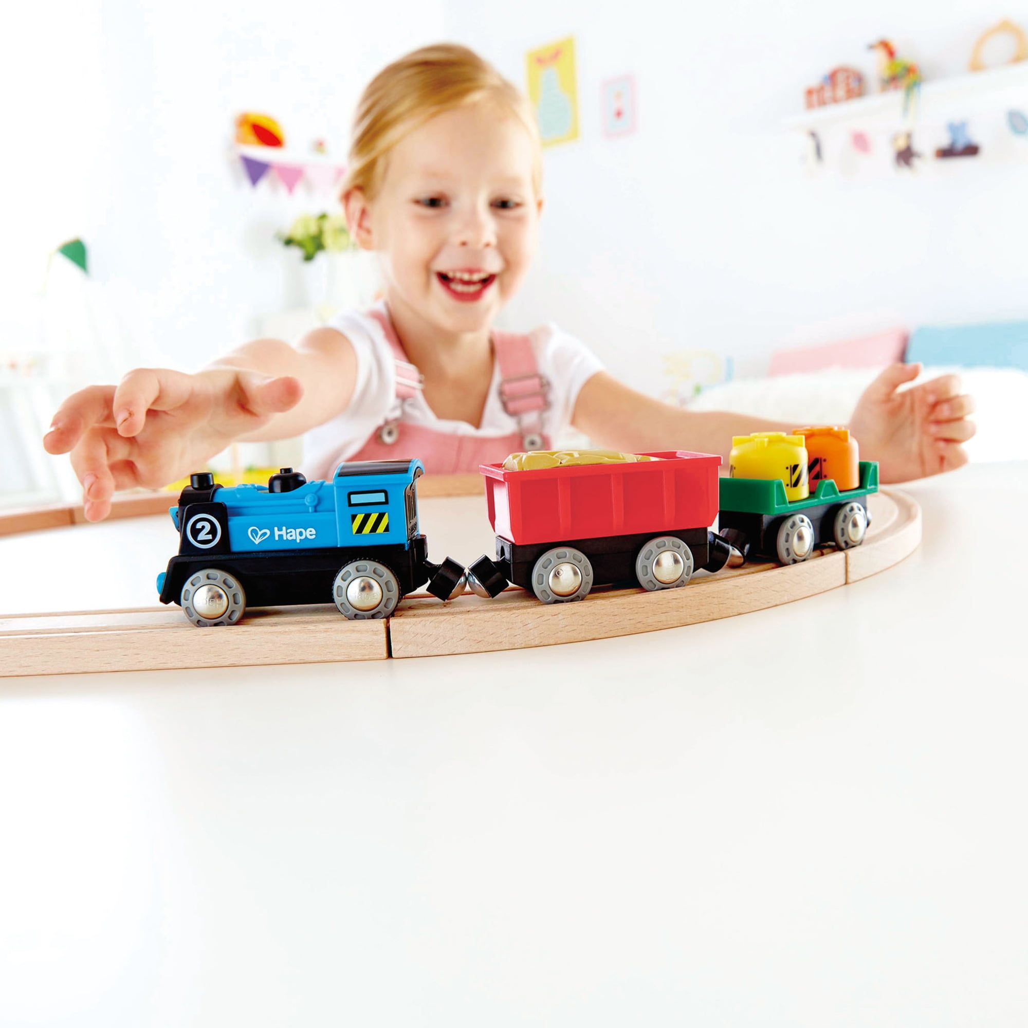 Hape battery powered engine set sale