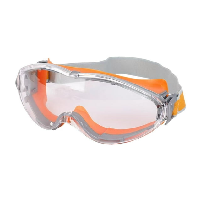 Gafas protectoras a prueba de impactos, antisalpicaduras y antiniebla para hombres y mujeres. Naranja