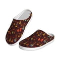 thumbnail image 2 of Kdxio Dancing African Women1 Women's Men's Slippers Plush Slip-On House Slipper for Winter Indoor Soft Cushion Non-slip Fluffy Slides Slippers-46/47, 2 of 7